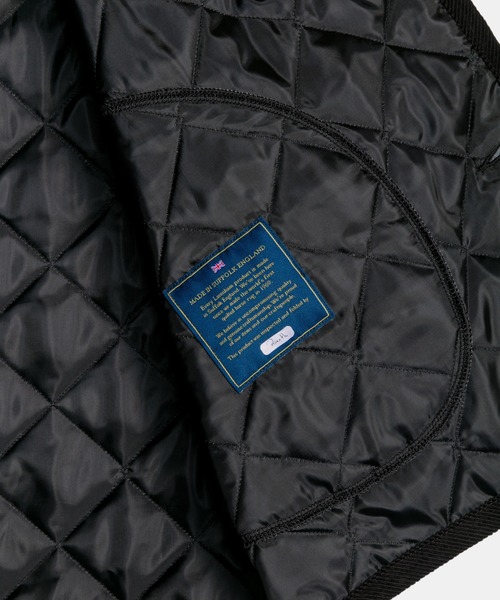 LAVENHAM(ラベンハム)の「Lightweight Barton Womens / ライトウェイト バートン ウィメンズ(ベスト・レディース・ネイビー/ダークブラック/ブラック・16/12/10/8/6/14)」の15枚目の写真