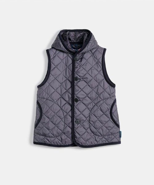LAVENHAM(ラベンハム)の「Lightweight Barton Womens / ライトウェイト バートン ウィメンズ(ベスト・レディース・ネイビー/ダークブラック/ブラック・16/12/10/8/6/14)」の21枚目の写真