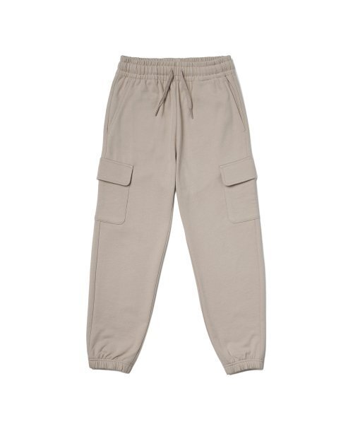 MUSINSA STANDARD KIDS（ムシンサスタンダードキッズ）の「カーゴスウェットパンツ [ダスティベージュ]（スウェットパンツ・レディース・その他・100/140/150/160/120/110/130）」の2枚目の写真
