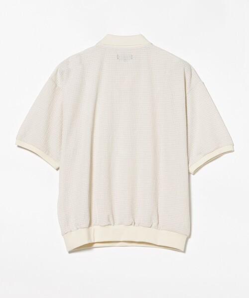 BEAMS HEART(ビームスハート)の「メッシュ スキッパー ポロシャツ(ポロシャツ・メンズ・ブラック/ホワイト系その他5・LARGE/MEDIUM/SMALL)」の16枚目の写真