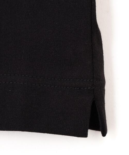 MARGARET HOWELL(マーガレットハウエル)の「TOUGH COTTON JERSEY(Tシャツ/カットソー・レディース・ブラック/レッド・2)」の6枚目の写真