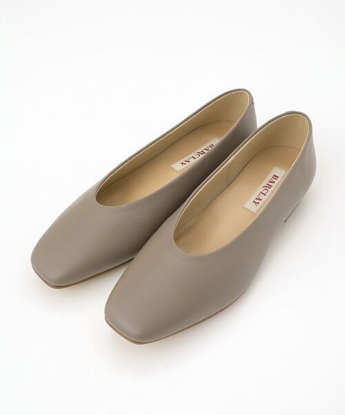 BARCLAY（バークレー）の「BARCLAY（バークレー）ソフトフラットシューズ（パンプス・レディース・ブラック/アイボリー/グレー/シルバー・22.5cm/23cm/23.5cm/24cm/24.5cm/22cm）」の4枚目の写真