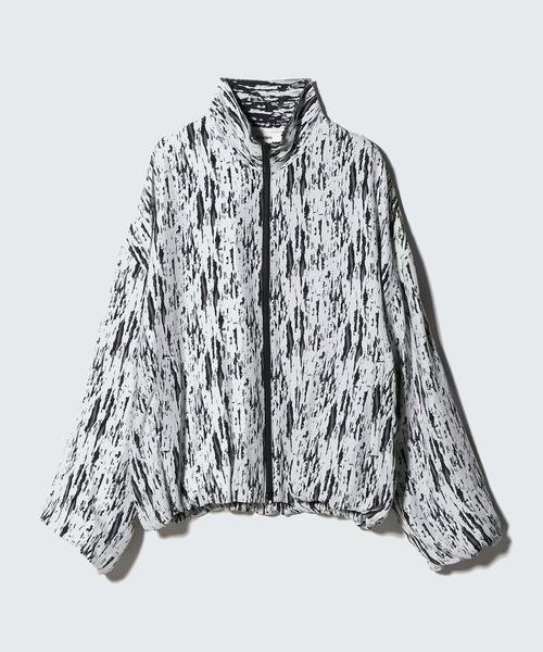 sulvam(サルバム)の「【sulvam/サルバム】ジャガードバルーンブルゾン(ブルゾン・メンズ・ホワイト・M/S)」の3枚目の写真