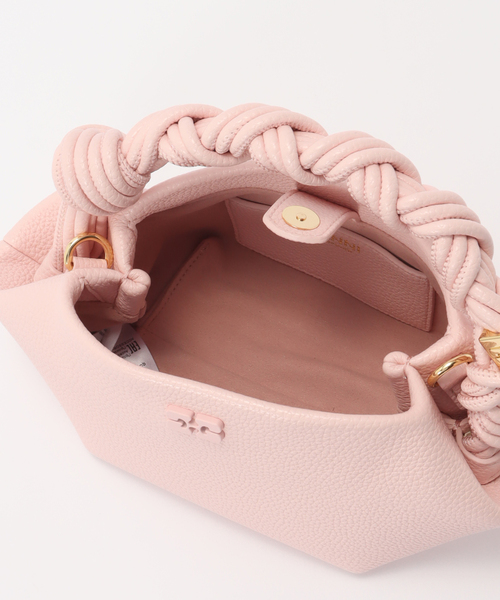 U by SPICK&SPAN(ユーバイスピックアンドスパン)の「GANNI / ガニー Bou Mini Granined(ショルダーバッグ・レディース・ピンク・FREE)」の13枚目の写真