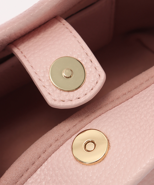 U by SPICK&SPAN(ユーバイスピックアンドスパン)の「GANNI / ガニー Bou Mini Granined(ショルダーバッグ・レディース・ピンク・FREE)」の15枚目の写真