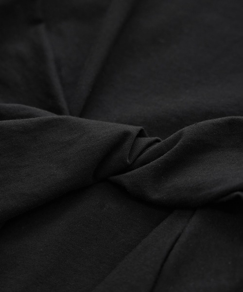 SALON adam et rope'（サロン アダム エ ロペ）の「【WEB限定】ドライコットンツイストディテールワンピース（ワンピース・レディース・ブラウン/ブラック・FREE）」の3枚目の写真