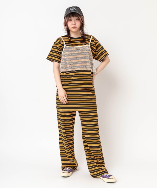 RNA(アールエヌエー)の「R4446 マルチボーダーイージーパンツ(その他パンツ・レディース・ブラック/グリーン/レッド・MEDIUM)」の18枚目の写真