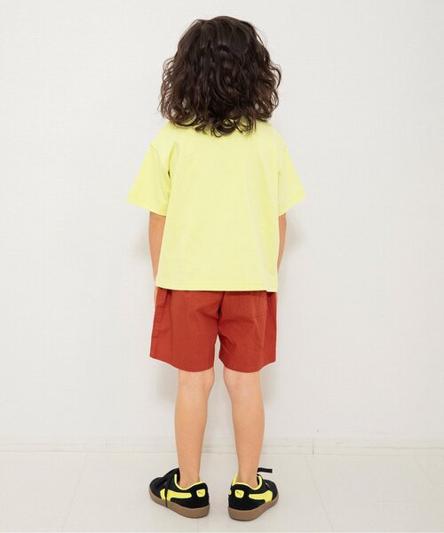 BREEZE(ブリーズ)の「【WEB限定】タックハーフパンツ(その他パンツ・キッズ・レッド/ベージュ/ミント/ラベンダー/ブラック/ライトグレー/ピンク・100/140/130/120/160/90/110/150)」の8枚目の写真