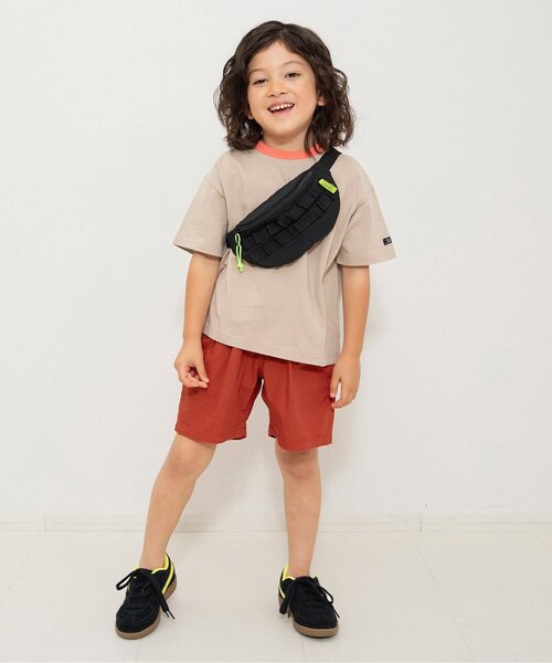 BREEZE(ブリーズ)の「【WEB限定】タックハーフパンツ(その他パンツ・キッズ・レッド/ベージュ/ミント/ラベンダー/ブラック/ライトグレー/ピンク・100/140/130/120/160/90/110/150)」の9枚目の写真