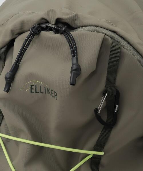 ELLIKER(エリカー)の「【ELLIKER/エリカー】Kiln Hooded Zip Top Backpack 22L(バックパック/リュック・メンズ・ベージュ/ブラック・9)」の6枚目の写真