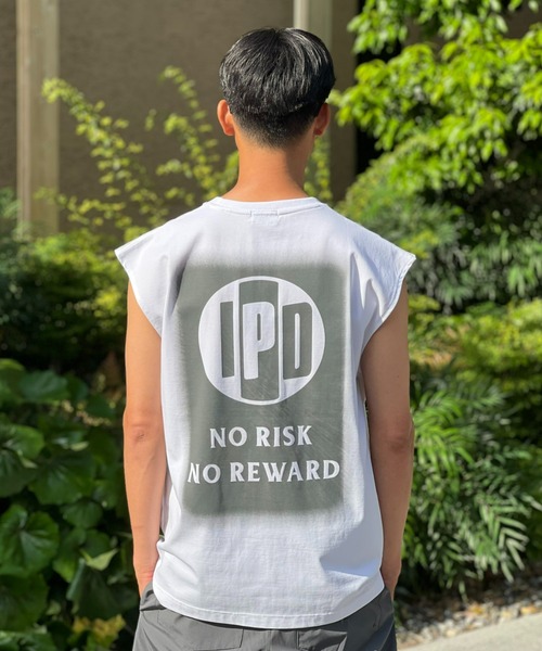 IPD(アイピーディー)の「【IPD】NR CUT OFF TANK(タンクトップ・メンズ・ホワイト/ブラック系その他・LARGE/MEDIUM/X-LARGE)」の1枚目の写真