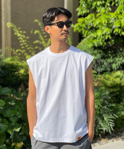 IPD(アイピーディー)の「【IPD】NR CUT OFF TANK(タンクトップ・メンズ・ホワイト/ブラック系その他・LARGE/MEDIUM/X-LARGE)」の13枚目の写真