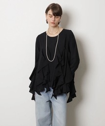 CADUNE | フリルチュニック(シャツ/ブラウス)