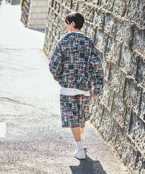NAUTICA(ノーティカ)の「NAUTICA/ノーティカ パッチワーク マドラスチェック ワーク イージーショーツ(その他パンツ・メンズ・チェック・MEDIUM/LARGE/X-LARGE)」の5枚目の写真