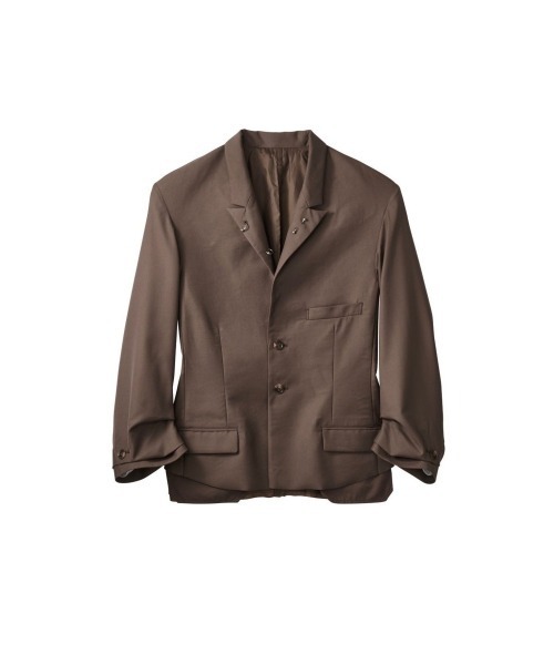 Knuth Marf（クヌースマーフ）の「vintage tailored jacket（テーラードジャケット・レディース・ブラック系その他/ブラウン/グレー・FREE）」の5枚目の写真