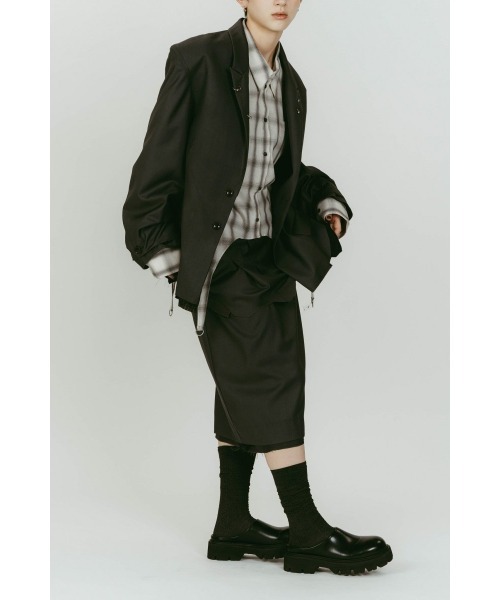 Knuth Marf（クヌースマーフ）の「vintage tailored jacket（テーラードジャケット・レディース・ブラック系その他/ブラウン/グレー・FREE）」の15枚目の写真