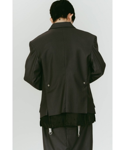 Knuth Marf（クヌースマーフ）の「vintage tailored jacket（テーラードジャケット・レディース・ブラック系その他/ブラウン/グレー・FREE）」の18枚目の写真