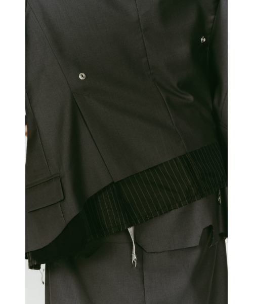 Knuth Marf（クヌースマーフ）の「vintage tailored jacket（テーラードジャケット・レディース・ブラック系その他/ブラウン/グレー・FREE）」の20枚目の写真