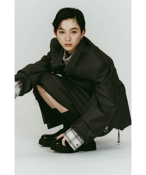 Knuth Marf（クヌースマーフ）の「vintage tailored jacket（テーラードジャケット・レディース・ブラック系その他/ブラウン/グレー・FREE）」の22枚目の写真