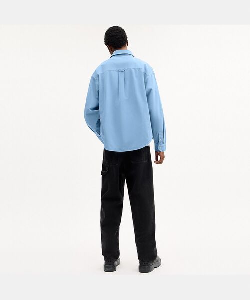 COACH(コーチ)の「ロング スリーブ キャンバス シャツ・オーガニック コットン(シャツ/ブラウス・メンズ・ブルー系その他・MEDIUM/SMALL)」の4枚目の写真