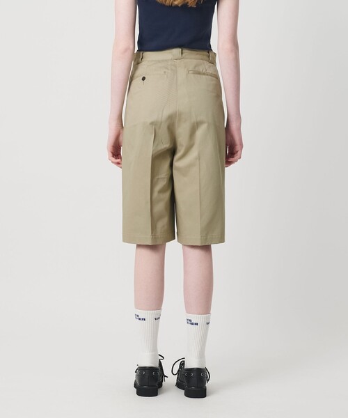 NICE WEATHER(ナイスウェザー)の「<NICE WEATHER>ウィメンズ チノハーフパンツ(チノパンツ・レディース・ベージュ/ネイビー・S/M)」の6枚目の写真
