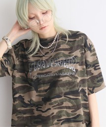 【THRASHER/スラッシャー】アソート柄 プリントロゴ 半袖Tシャツ