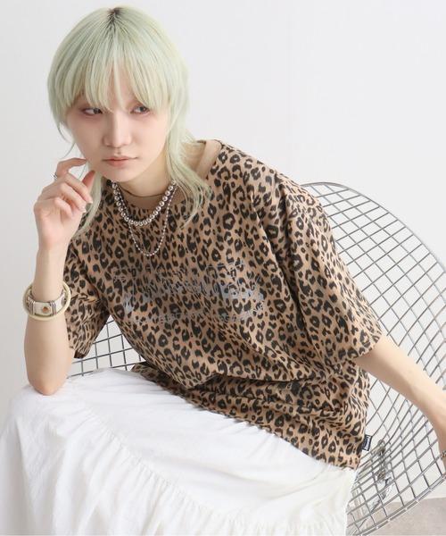 THRASHER（スラッシャー）の「【THRASHER/スラッシャー】アソート柄 プリントロゴ 半袖Tシャツ（Tシャツ/カットソー・メンズ・グリーン系カモフラージュ/ブラック系その他2/ベージュ系その他/グレー系カモフラージュ/ブラック系その他3/ブラック系その他・L/M/XL）」の4枚目の写真