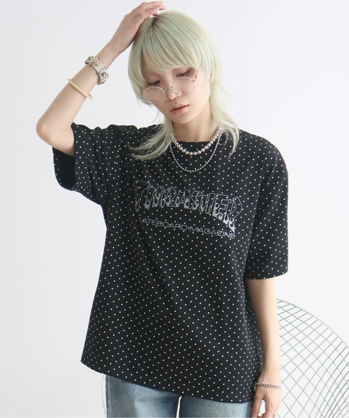 THRASHER(スラッシャー)の「【THRASHER/スラッシャー】アソート柄 プリントロゴ 半袖Tシャツ(Tシャツ/カットソー・メンズ・グリーン系カモフラージュ/ブラック系その他2/ベージュ系その他/グレー系カモフラージュ/ブラック系その他3/ブラック系その他・L/M/XL)」の7枚目の写真