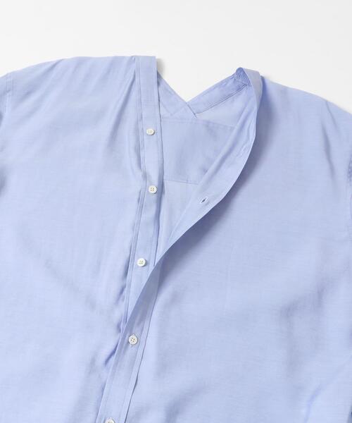 URBAN RESEARCH（アーバンリサーチ）の「ブロードカラーレスブラウス（シャツ/ブラウス・レディース・オフホワイト/ブラック/ブルー系その他・FREE）」の22枚目の写真