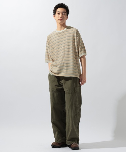 niko and...（ニコアンド）の「ジャガードニットプルオーバー（ニット/セーター・メンズ・オフホワイト/ライトブルー/ネイビー・LARGE/MEDIUM）」の10枚目の写真