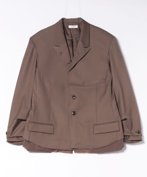 Knuth Marf（クヌースマーフ）の「Knuth Marf vintage tailored jacket（テーラードジャケット・レディース・ブラウン/グレー・FREE）」の5枚目の写真