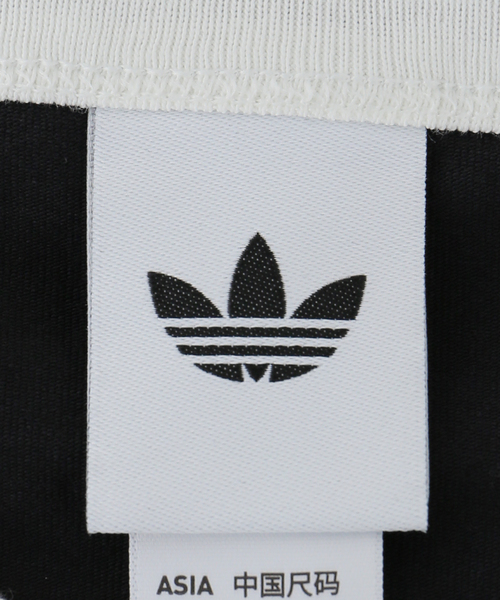 adidas Originals（アディダスオリジナルス）の「adidas originals / アディダス オリジナルス LAYERED CALITEE（Tシャツ/カットソー・レディース・オレンジ/ブラック・FREE）」の7枚目の写真