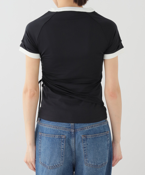 adidas Originals（アディダスオリジナルス）の「adidas originals / アディダス オリジナルス LAYERED CALITEE（Tシャツ/カットソー・レディース・オレンジ/ブラック・FREE）」の14枚目の写真