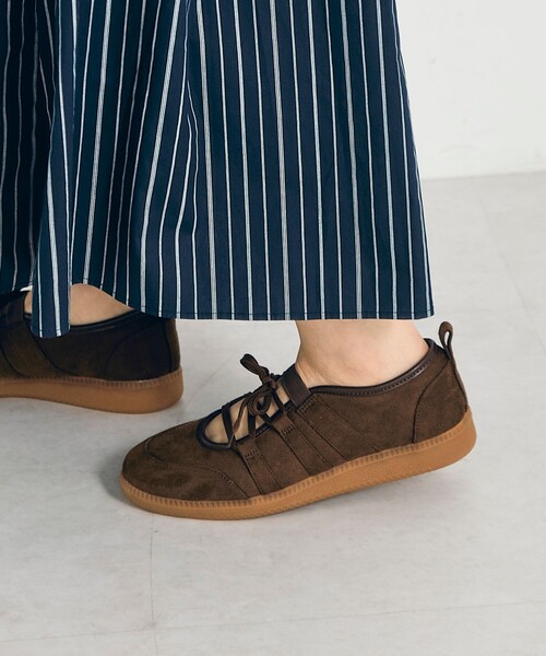 fredy emue（フレディエミュ）の「メリージェーンスニーカー（スニーカー・レディース・ブラウン/シルバー・L/M/S）」の9枚目の写真