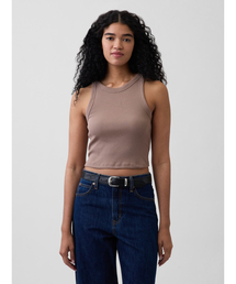 GAP | リブ クリップド タンクトップ(タンクトップ)