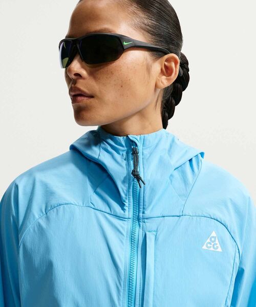 ACG(エィシージー)の「ナイキ オールコンディションギア "Five Towers" ウィメンズ UVプロテクション ジャケット / Nike ACG "Five Towers" Women's UV Protection Jacket II1329-416 Baltic Blue(ナイロンジャケット・レディース・ブルー系その他2・XL/XS/S/M/L)」の11枚目の写真