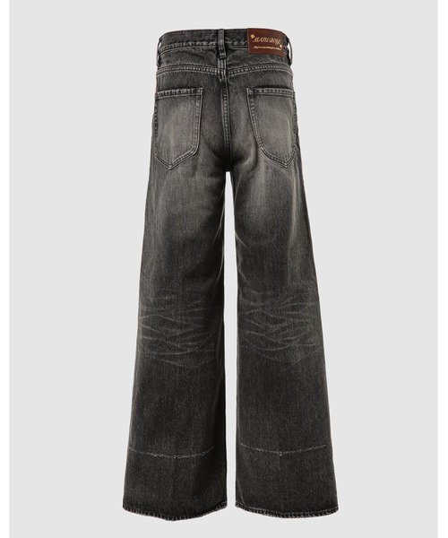 MASU(エムエーエスユー)の「MB DIAMOND WIDE JEANS(デニムパンツ・メンズ・ブラック/インディゴブルー・44/46)」の4枚目の写真