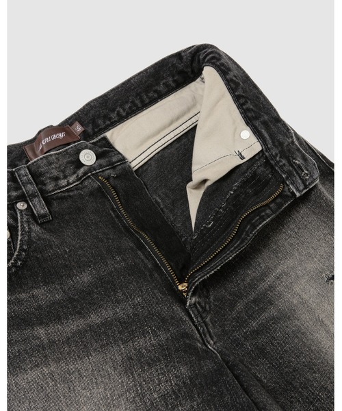 MASU(エムエーエスユー)の「MB DIAMOND WIDE JEANS(デニムパンツ・メンズ・ブラック/インディゴブルー・44/46)」の5枚目の写真
