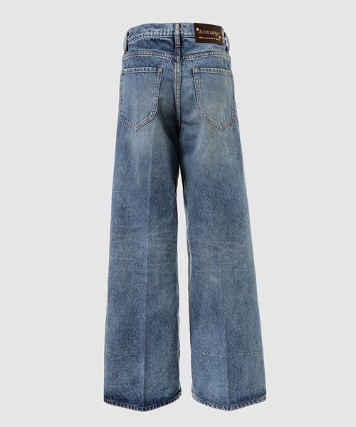MASU(エムエーエスユー)の「MB DIAMOND WIDE JEANS(デニムパンツ・メンズ・ブラック/インディゴブルー・44/46)」の13枚目の写真