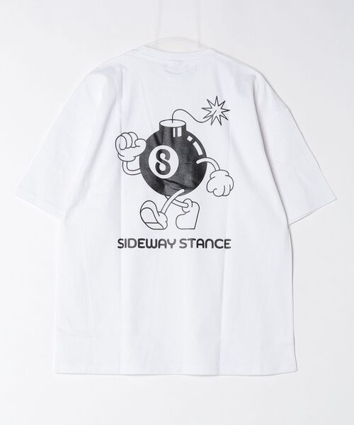 En serio TOKYO（エンソリオトーキョー）の「【SIDEWAYSTANCE】Sボム半袖Tシャツ 70461（Tシャツ/カットソー・メンズ・ブラック/ホワイト/アッシュ・MEDIUM/LARGE/SMALL/X-LARGE）」の22枚目の写真