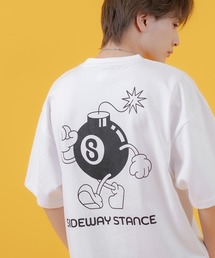 【SIDEWAYSTANCE】Sボム半袖Tシャツ 70461