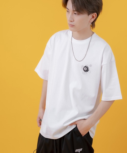 En serio TOKYO（エンソリオトーキョー）の「【SIDEWAYSTANCE】Sボム半袖Tシャツ 70461（Tシャツ/カットソー・メンズ・ブラック/ホワイト/アッシュ・MEDIUM/LARGE/SMALL/X-LARGE）」の21枚目の写真