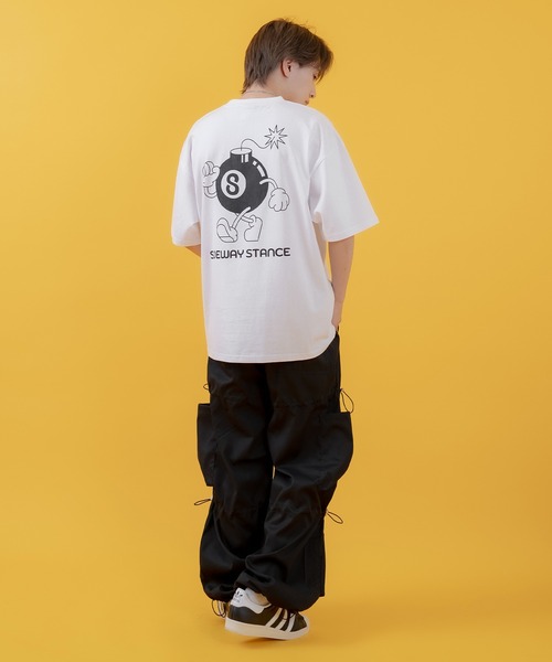 En serio TOKYO（エンソリオトーキョー）の「【SIDEWAYSTANCE】Sボム半袖Tシャツ 70461（Tシャツ/カットソー・メンズ・ブラック/ホワイト/アッシュ・MEDIUM/LARGE/SMALL/X-LARGE）」の17枚目の写真