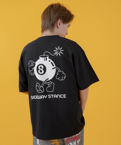 En serio TOKYO（エンソリオトーキョー）の「【SIDEWAYSTANCE】Sボム半袖Tシャツ 70461（Tシャツ/カットソー・メンズ・ブラック/ホワイト/アッシュ・MEDIUM/LARGE/SMALL/X-LARGE）」の14枚目の写真
