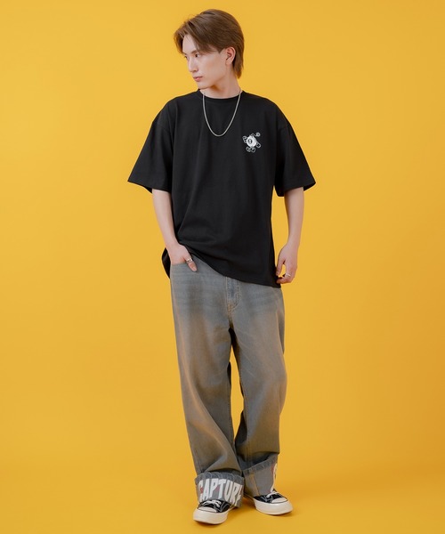 En serio TOKYO（エンソリオトーキョー）の「【SIDEWAYSTANCE】Sボム半袖Tシャツ 70461（Tシャツ/カットソー・メンズ・ブラック/ホワイト/アッシュ・MEDIUM/LARGE/SMALL/X-LARGE）」の13枚目の写真