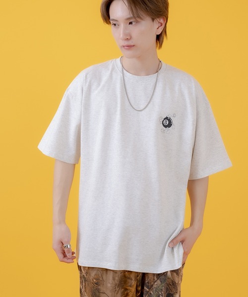 En serio TOKYO（エンソリオトーキョー）の「【SIDEWAYSTANCE】Sボム半袖Tシャツ 70461（Tシャツ/カットソー・メンズ・ブラック/ホワイト/アッシュ・MEDIUM/LARGE/SMALL/X-LARGE）」の11枚目の写真
