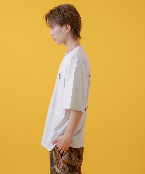 En serio TOKYO（エンソリオトーキョー）の「【SIDEWAYSTANCE】Sボム半袖Tシャツ 70461（Tシャツ/カットソー・メンズ・ブラック/ホワイト/アッシュ・MEDIUM/LARGE/SMALL/X-LARGE）」の10枚目の写真