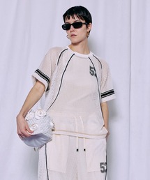 Numbering Mesh T-Shirt/ナンバリングメッシュTシャツ