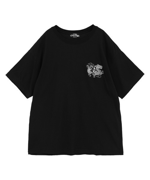 Candy Stripper（キャンディストリッパー）の「CANDY CLUB BIG Tシャツ（Tシャツ/カットソー・レディース・ブラック/ブルー/オフホワイト/パープル・FREE）」の8枚目の写真