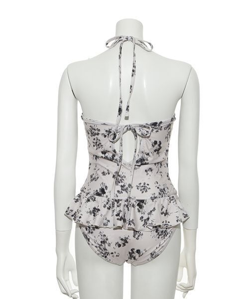 SNIDEL(スナイデル)の「ホルターネックスイムウェア(水着・レディース・ピンク/ベージュ・F)」の7枚目の写真